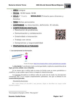 La Descripción
