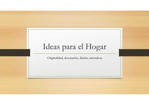 Revista Hogar