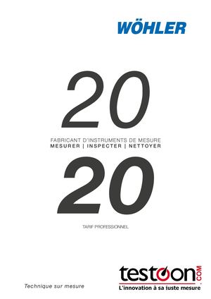 FR Catalogue Woehler