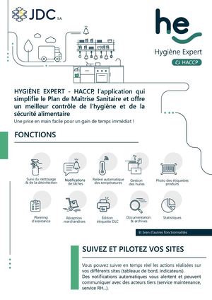 HYGIENE EXPERT JDC- APPLICATION