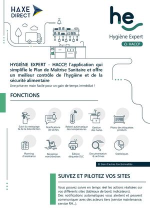 HYGIENE EXPERT HAXE - APPLICATION