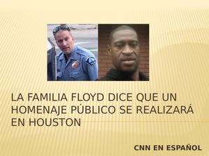 Noticia De Floyd Dice Que Un Homenaje Público