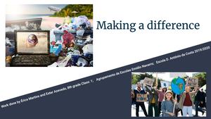 Making A Difference - Ester e Érica