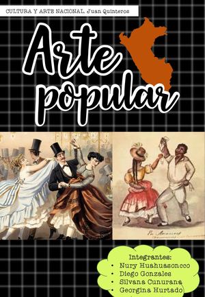 Arte Popular Danza Y Festividad