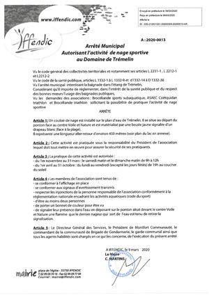 2020 Mairie Couloir Nage