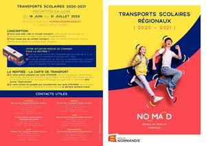 Transports Scolaires Regionaux 2020 2021