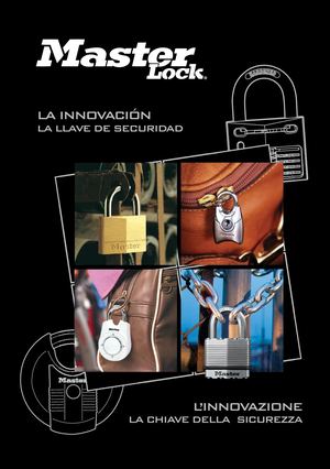 Catálogo Master Lock Candados Provinsur