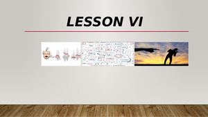 Lesson #6