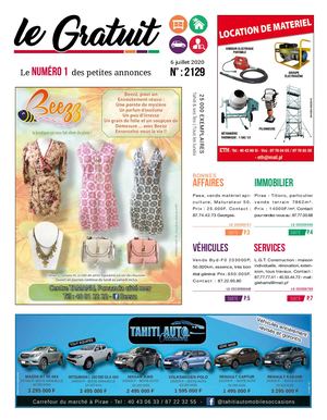 Gratuit N° 2129 du 06/07/2020