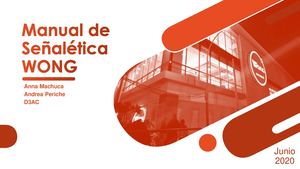 Manual De Señalética Wong