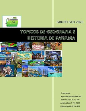 Grupo Geo Portafolio Virtual Topicos De Geografía E Historia De Panamá