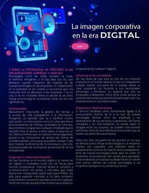 Guia 3 2 Imagen Corporativa En La Era Digital