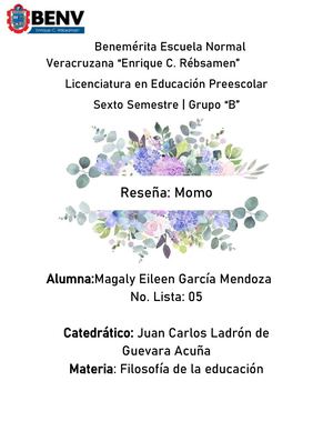 Reseña Momo_Michael Ende