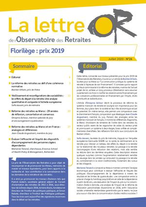 La Lettre de OR N°26