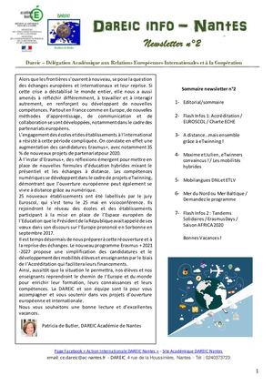 newletter2 DAREIC Nantes