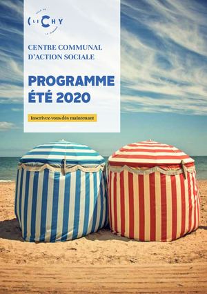 Livret des seniors Clichy Ete 2020