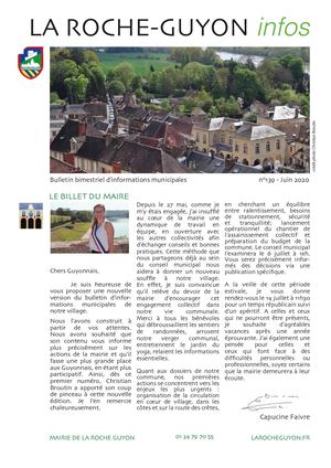 La Roche-Guyon Infos Juin 2020