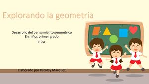 Explorar La Geometría Primer