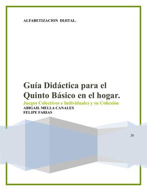 Guia Didactica De Alfabetizacion