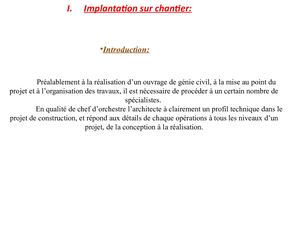 Exposee Implantation