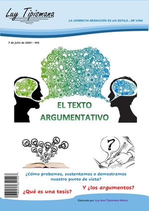 El Texto Argumentativo