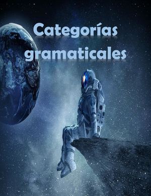 Categorías Gramaticales