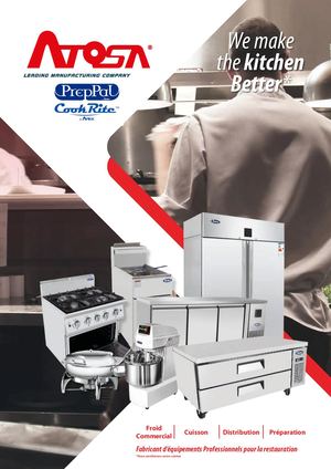 Atosa Catalogue 2020