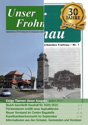 Unser Frohnau September 2019