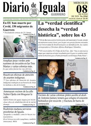 Miercoles 08 De Julio De 2020 Diario De Iguala