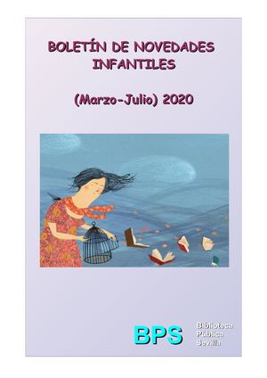 Boletin Infantil Verano 2020