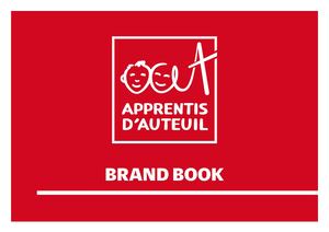 Brandbook Apprentis D Auteuil Avril 2018