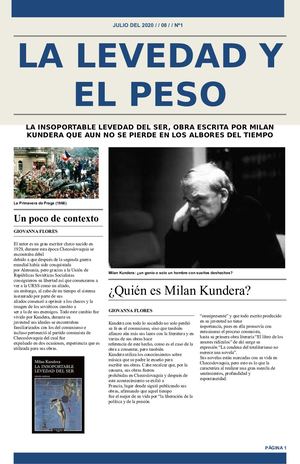 La Levedad Y El Peso