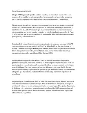 Calaméo - Rol Del Docente En El Siglo Xxi