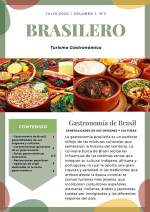 Turismo Gastronómico de Brasil