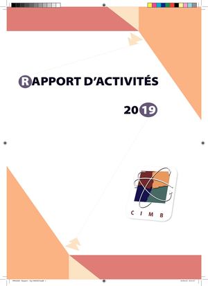 Rapport D'activités 2019