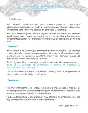 Ensayo Xinka Julio Karen López