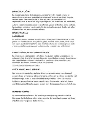 Introduccion Ensayo De Teatro