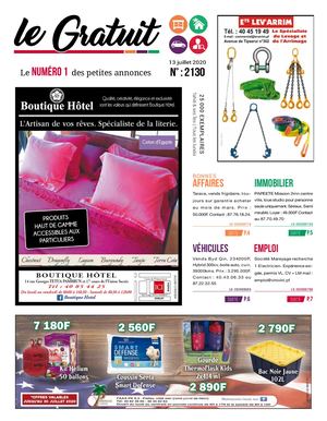 Gratuit N°2130 Du 13/07/2020
