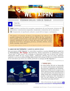 Unidad 03 Wetripantu 8vo