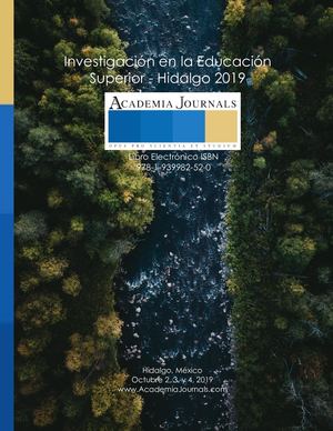 Tomo 00 Portada E Índice Investigación En La Educación Superior Academia Journals Hidalgo 2019