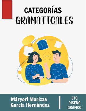 Categorías Gramaticales