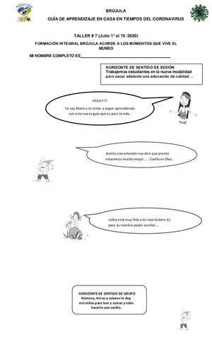 Guía Número 7 Para Brújula