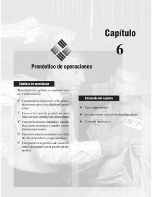 Pronostico De Operaciones