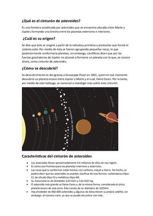 Cinturón de asteroides