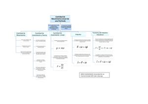 Organizador Grafico Cantidad De Movimiento Lineal Grace Guanuquiza