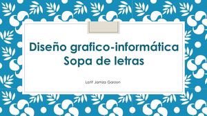 Informatica Sopa De Letras