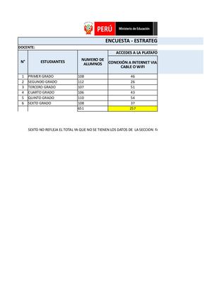 Consolidado Encuesta