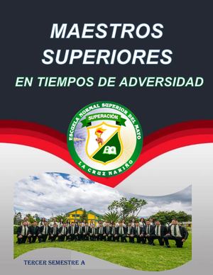 Maestros Superiores en Tiempos de Adversidad