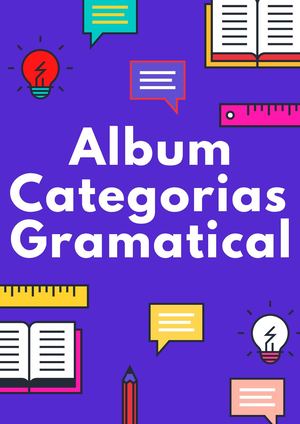 Album De Categorias Gramaticales