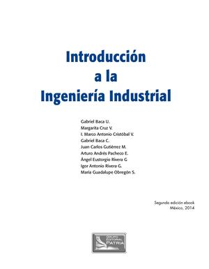 Ingeniería Industrial